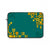 Geometric Pattern Green Laptop Sleeve (Macbook, HP, Lenovo, Asus, Others)