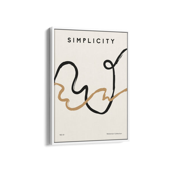 Simplicity Boho Modern Wall Art