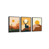 Set of 3 Landscape Modern Wall Art