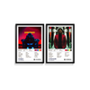 Starboy & After Hours Set of 2 The Weekend Album Posters