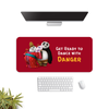 Panda Red Desk Mat | Desk Pad | Mouse Pad