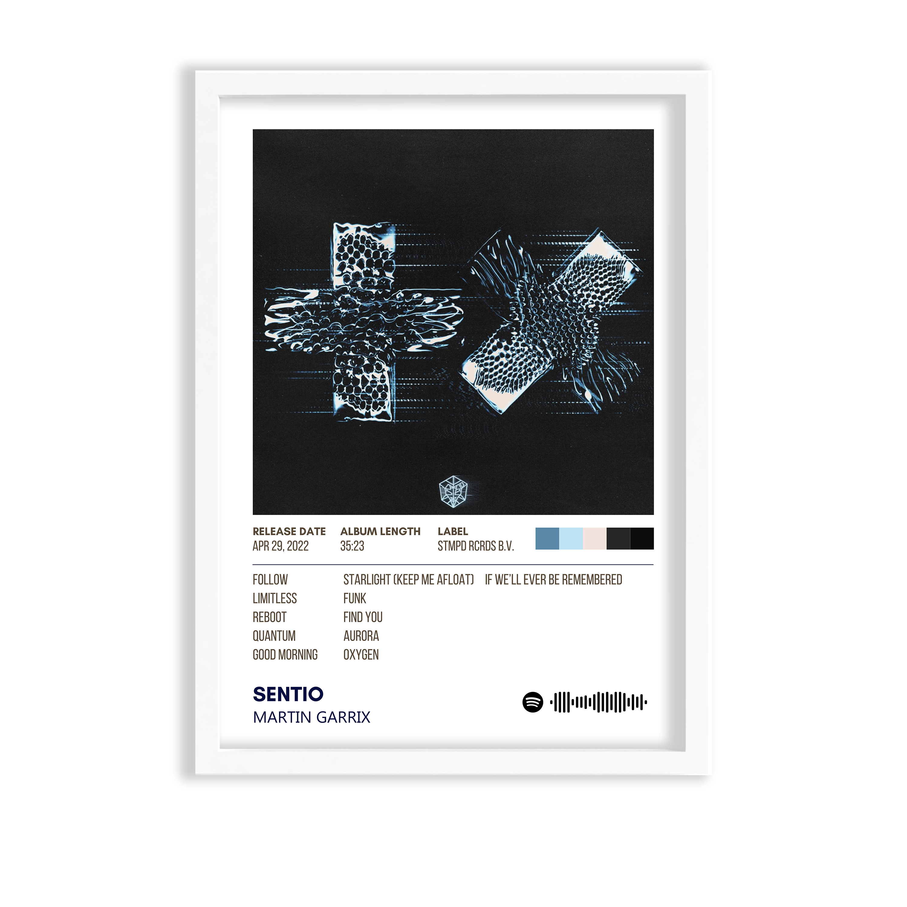 Sentio by Matin Garrix Music Album Poster