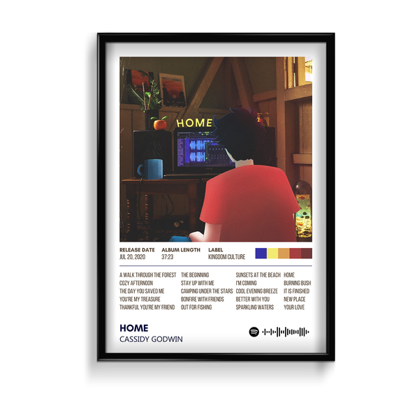 Home by Cassidy Godwin Music Album Poster