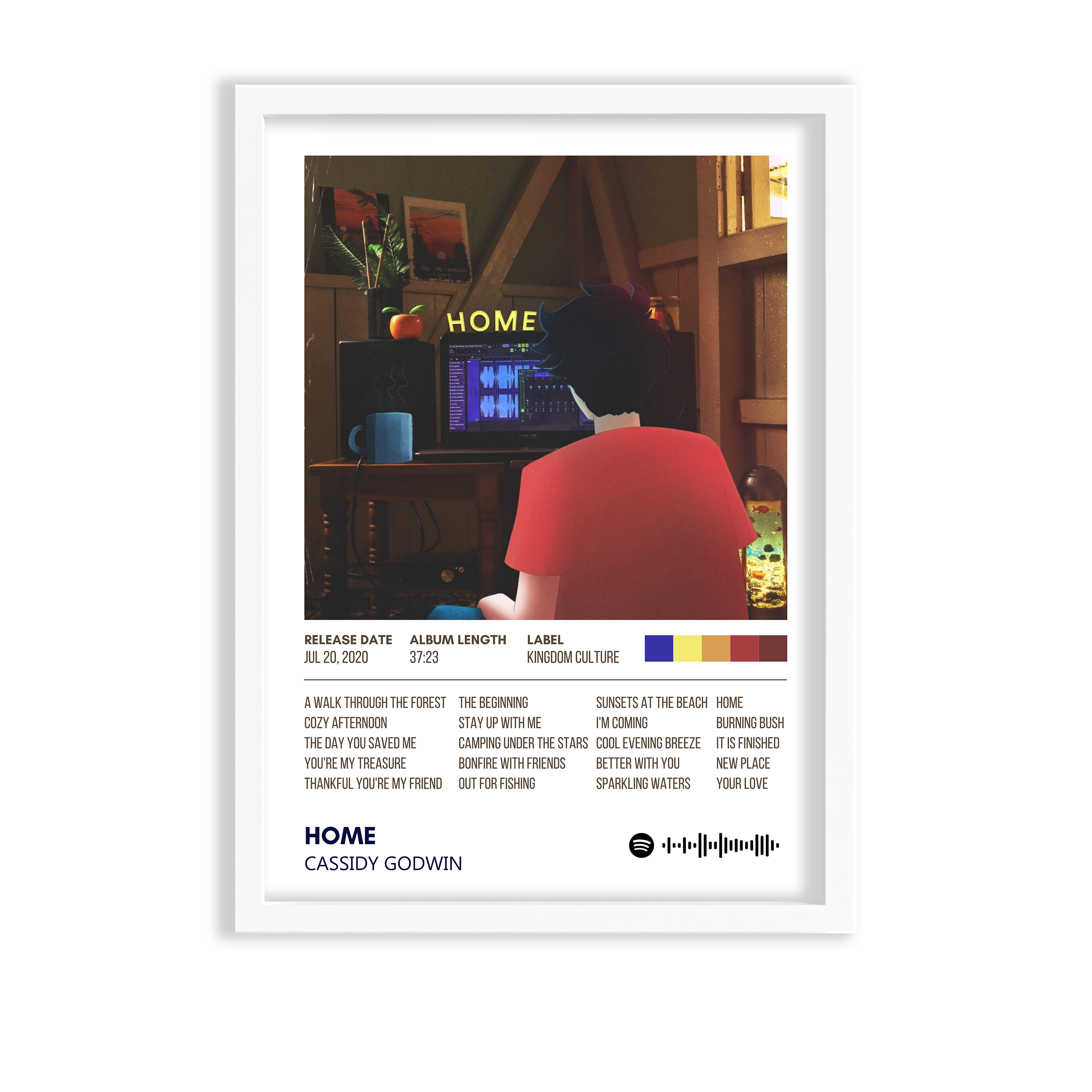 Home by Cassidy Godwin Music Album Poster