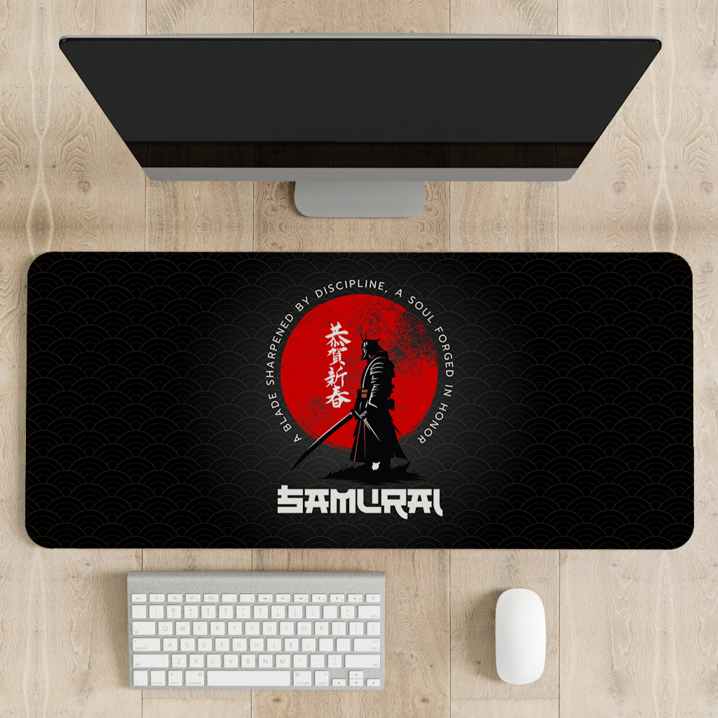 Ink & Steel Japanese Desk Mat | Desk Pad | Mouse Pad