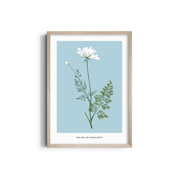 Foliage & Frames, Lily Botanical Modern Wall Art