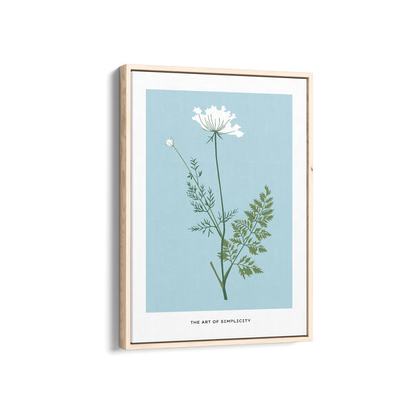 Foliage & Frames, Lily Botanical Modern Wall Art