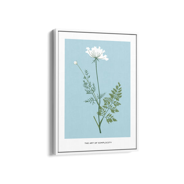 Foliage & Frames, Lily Botanical Modern Wall Art