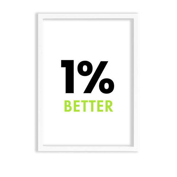 1% better Poster