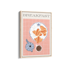 English Breakfast Cravings Wall Art