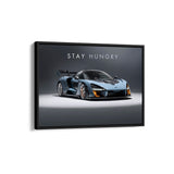 Stay Hungry - McLaren Senna Super Car Wall Poster