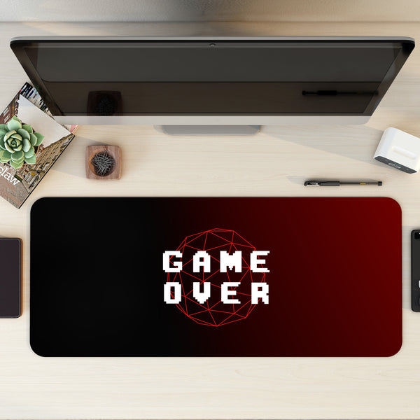 Game Over Desk Mat | Desk Pad | Mouse Pad