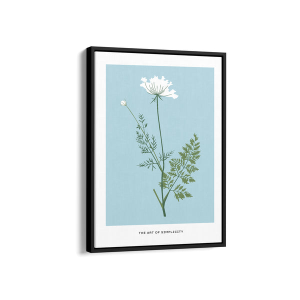 Foliage & Frames, Lily Botanical Modern Wall Art