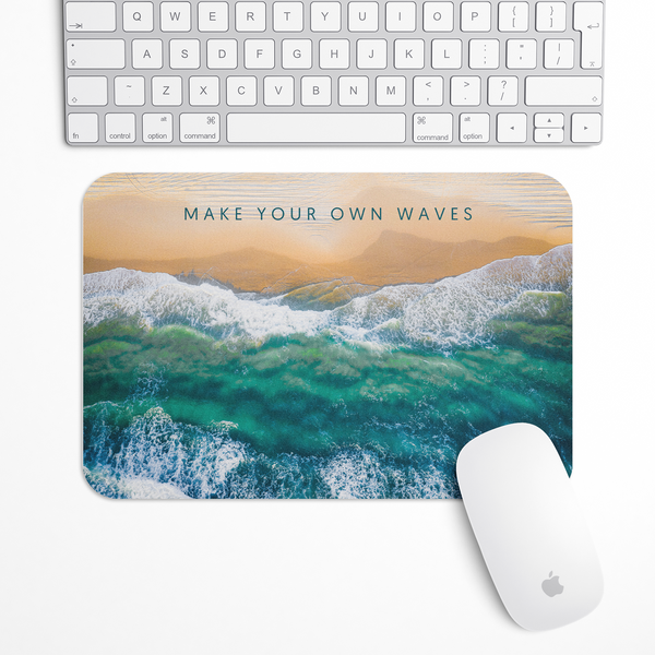 Make your own waves Beach Gaming Mouse Pad