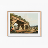Part of the grand gallery of the Temple of Diana (1810) illustrated by Luigi Mayer