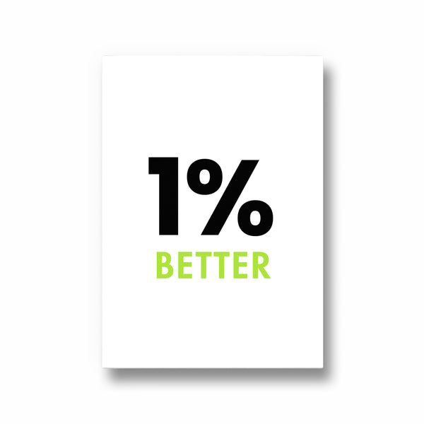 1% better Poster