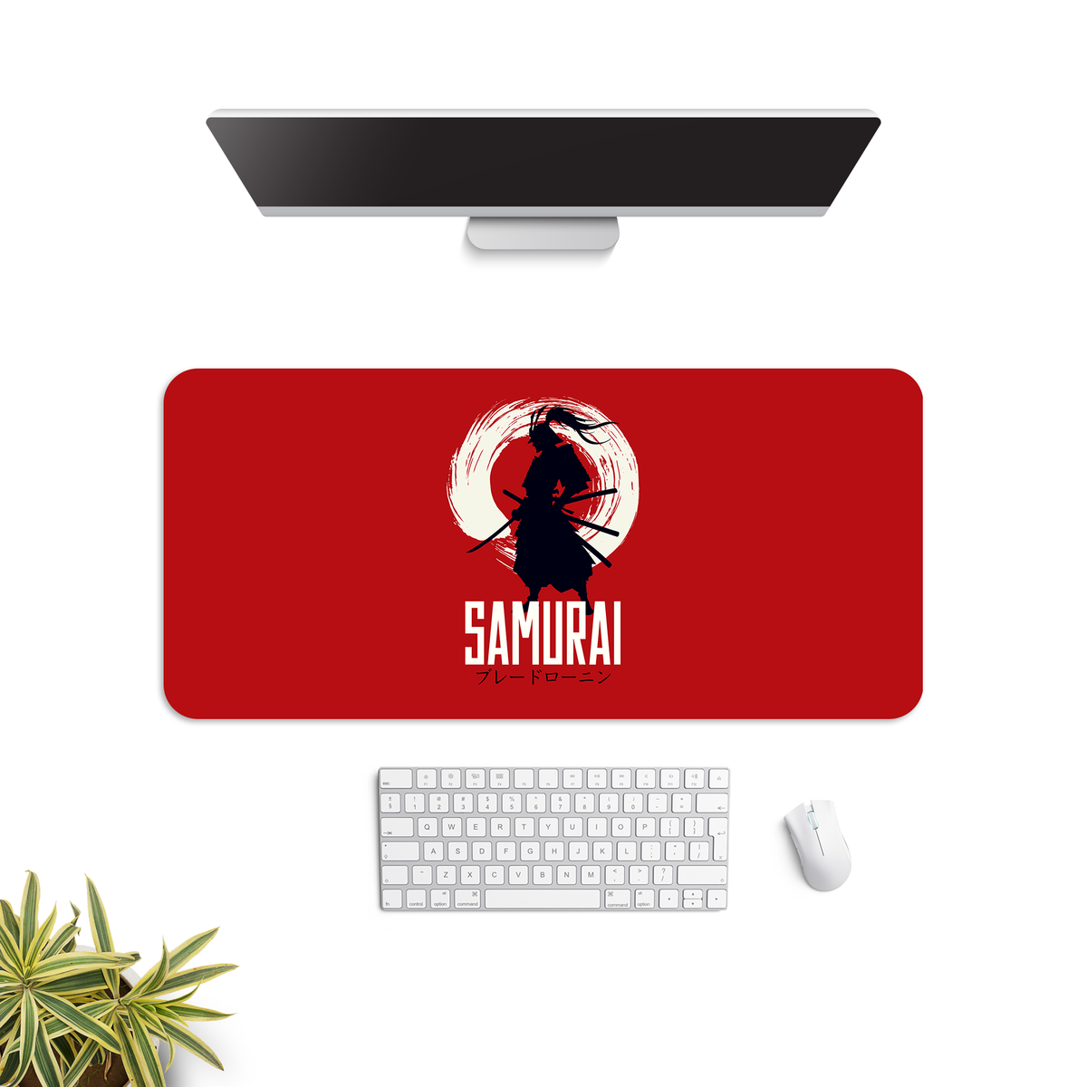 Blade Ronin Japanese Desk Mat | Desk Pad | Mouse Pad