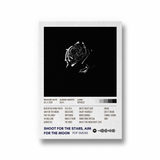 Shoot for the stars aim for the moon by Pop Smoke Music Album Poster