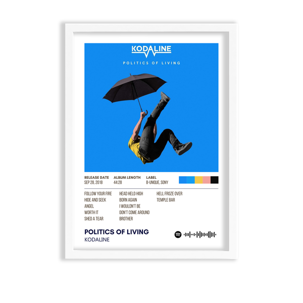Politics of living by Kodaline Music Album Poster