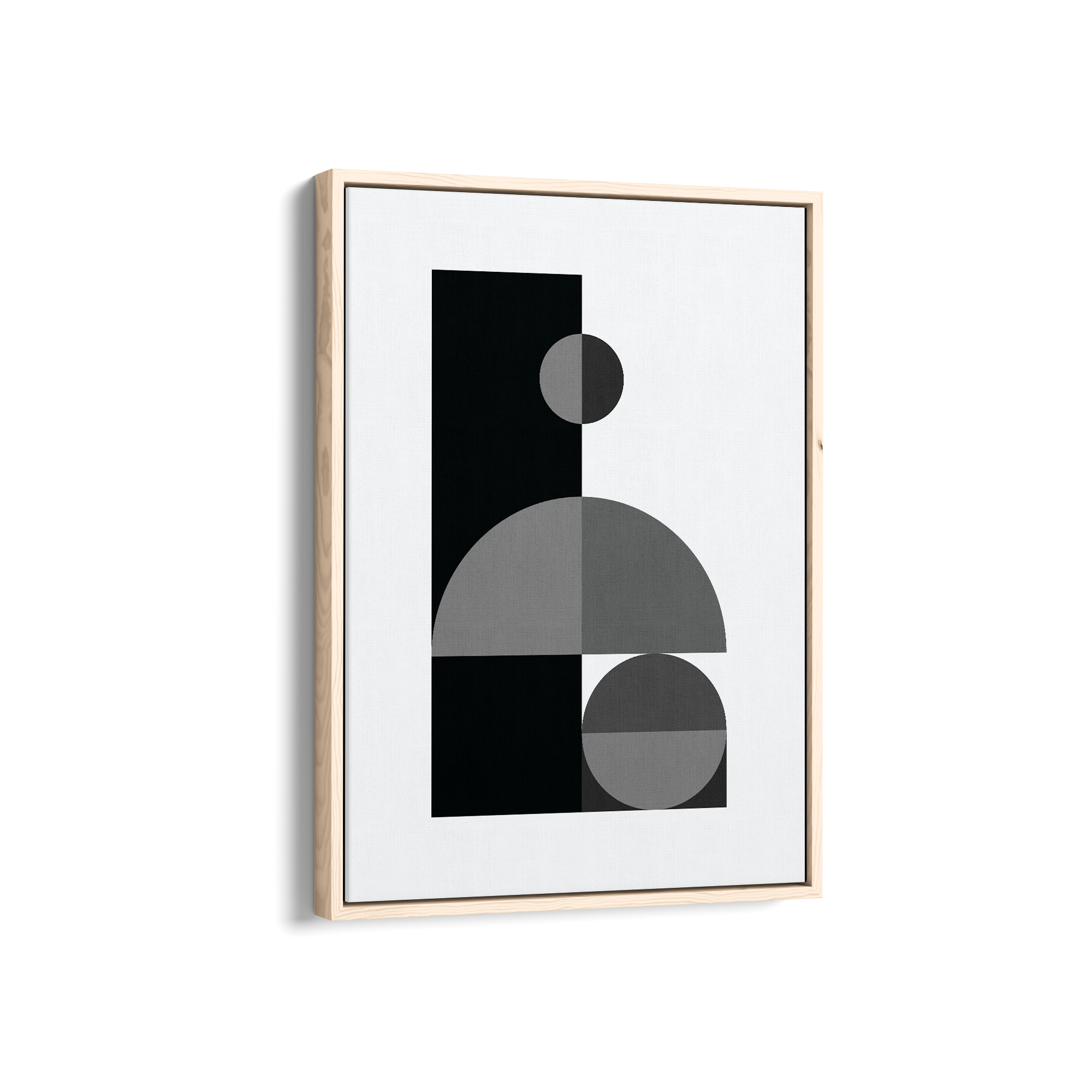 Fate Abstract Geometric Modern Wall Art