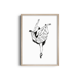 Poised in Motion Dancing Wall Art