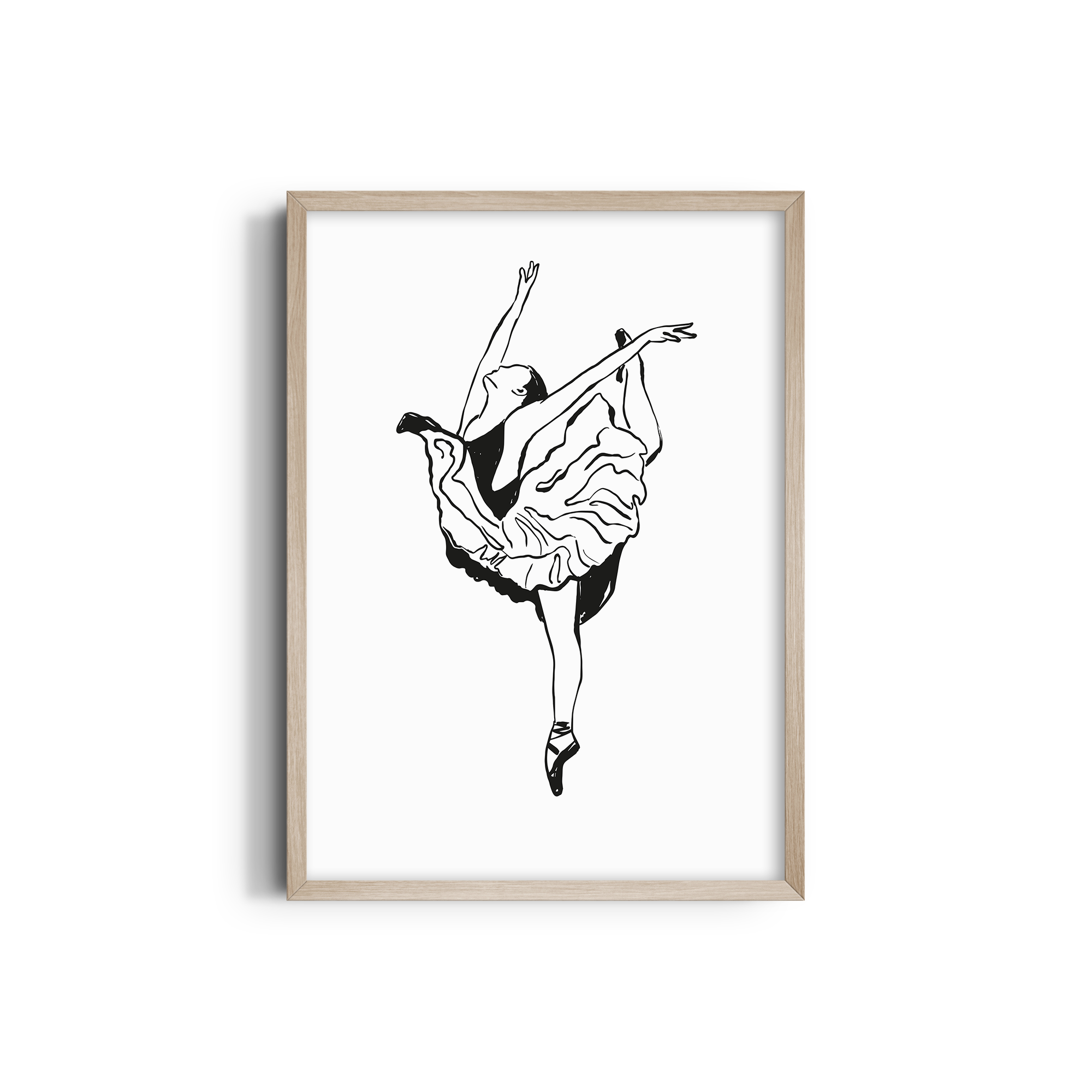 Poised in Motion Dancing Wall Art