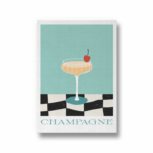 Champagne Cravings Wall Art