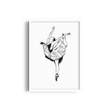 Poised in Motion Dancing Wall Art
