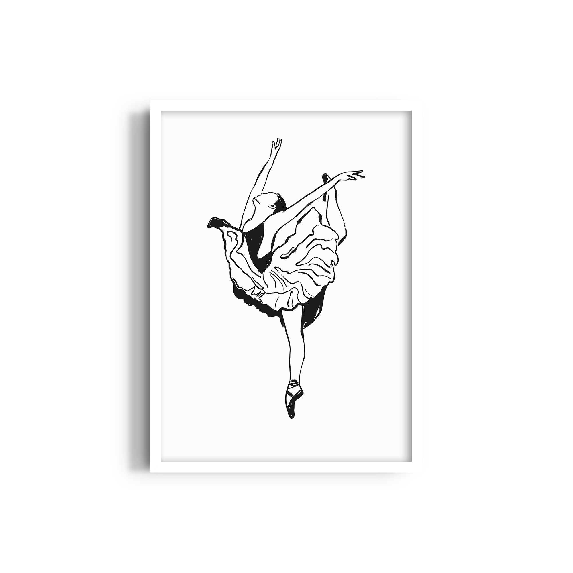 Poised in Motion Dancing Wall Art