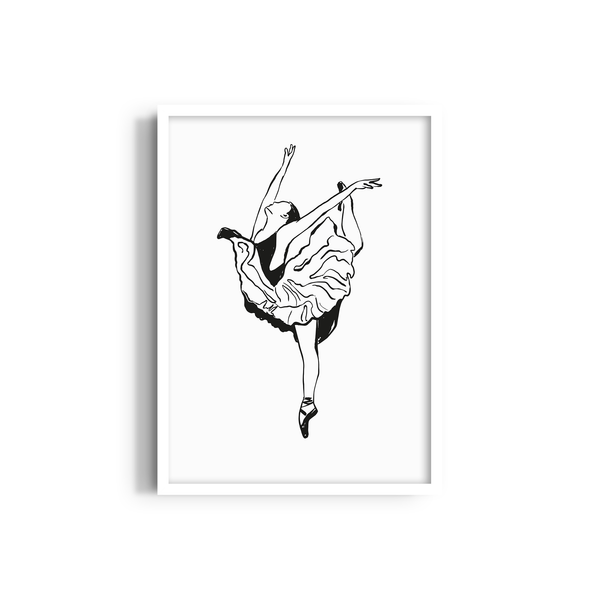 Poised in Motion Dancing Wall Art