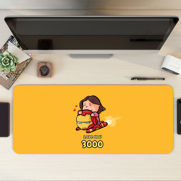 Love you 3000 Desk Mat | Desk Pad | Mouse Pad