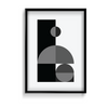 Fate Abstract Geometric Modern Wall Art