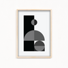 Fate Abstract Geometric Modern Wall Art