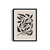 Feuilles on Beige Simplicity Wall Art