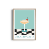 Champagne Cravings Wall Art