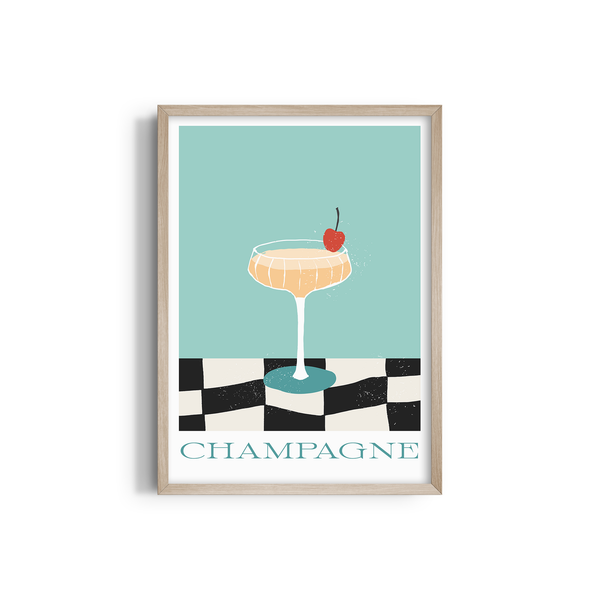 Champagne Cravings Wall Art