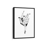 Poised in Motion Dancing Wall Art