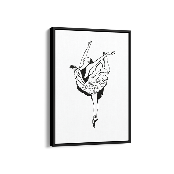 Poised in Motion Dancing Wall Art
