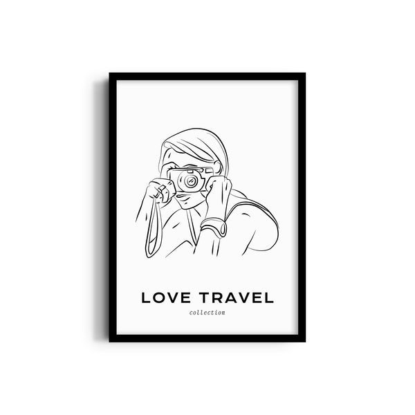 Memories Modern Line Wall Art