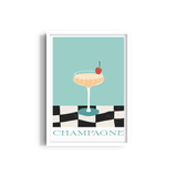 Champagne Cravings Wall Art