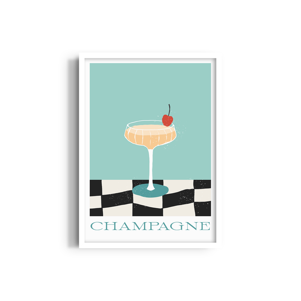 Champagne Cravings Wall Art
