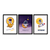Set of 3 Space Astronaut Kid Wall Art