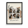 Love 6 Image Custom Collage Wall Art