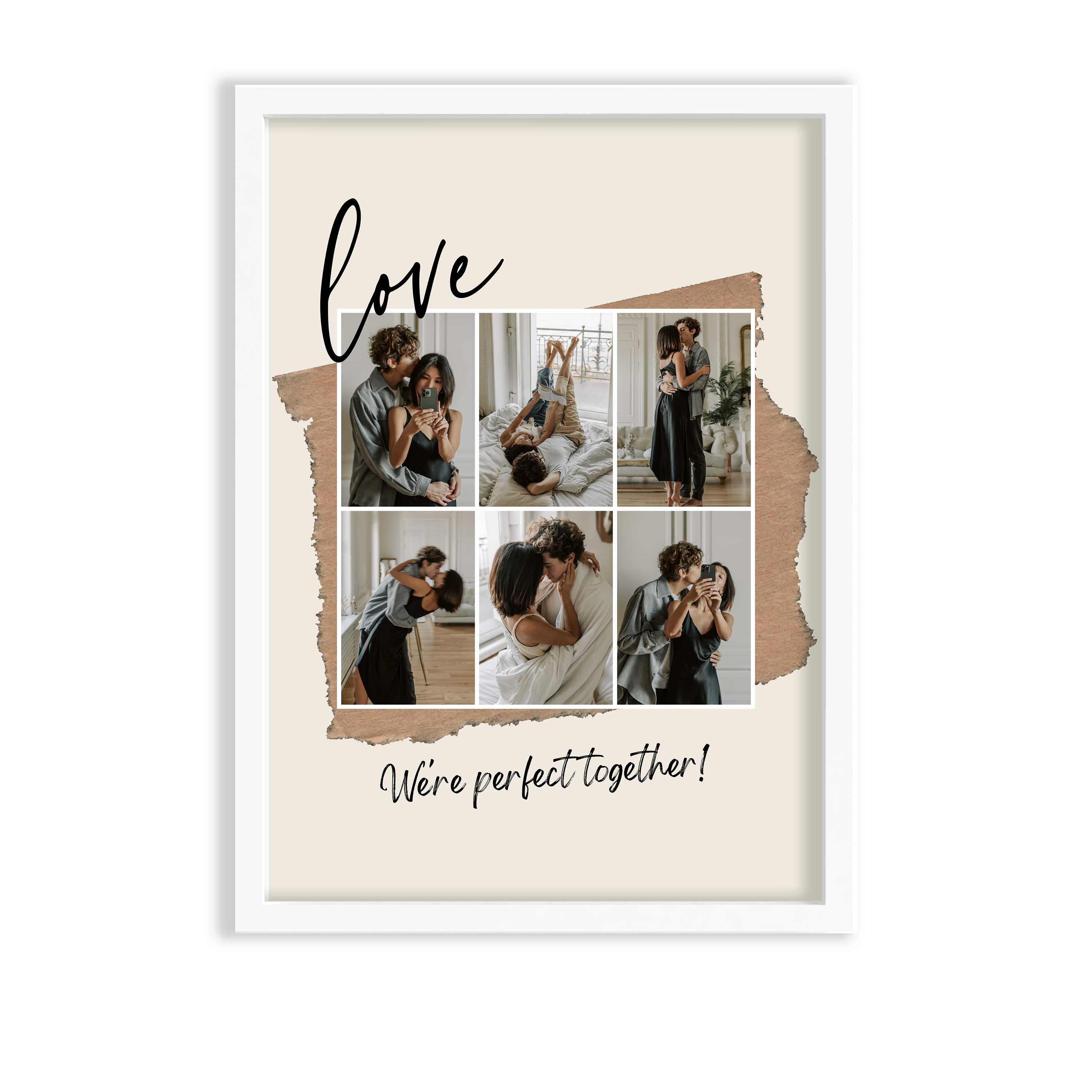 Love 6 Image Custom Collage Wall Art