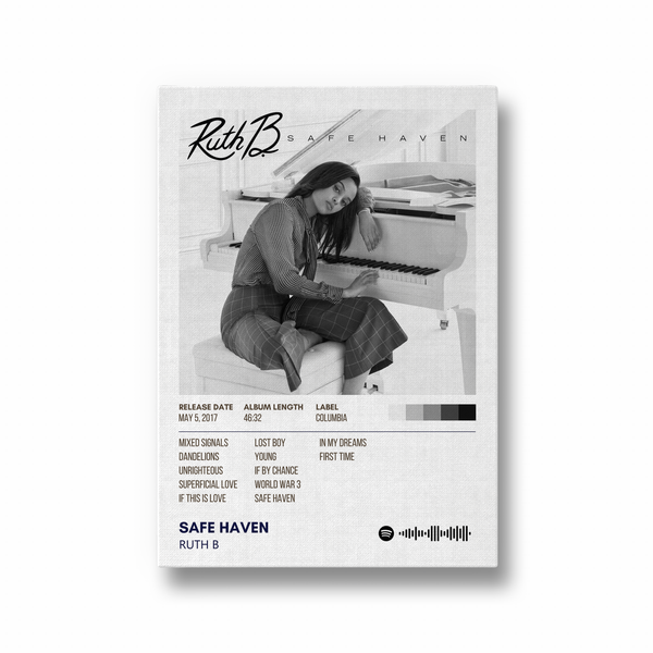 Safe Haven by Ruth B Music Album Poster