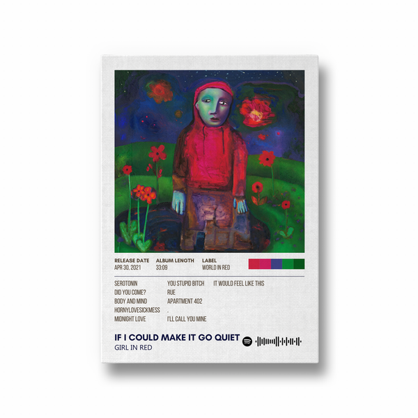 If i could make it go quiet by Girl in red Music Album Poster