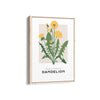 Dandelion Botanical Modern Wall Art