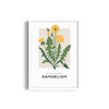 Dandelion Botanical Modern Wall Art
