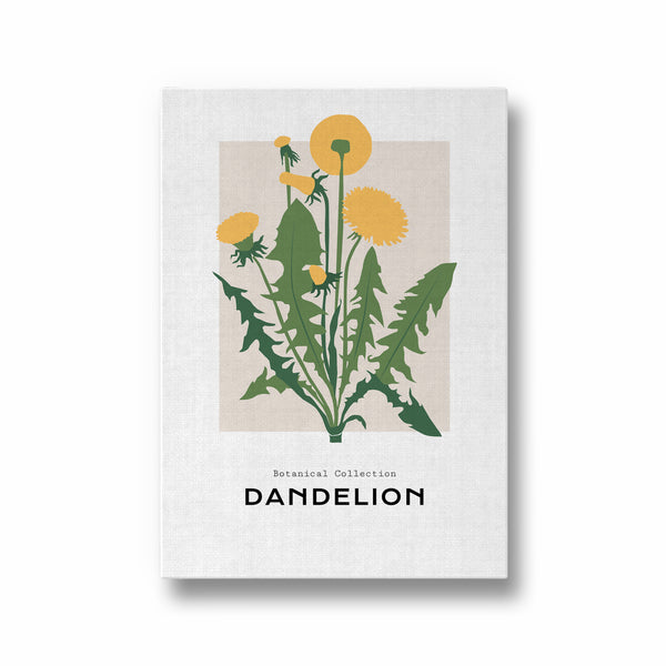 Dandelion Botanical Modern Wall Art