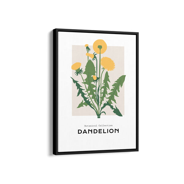 Dandelion Botanical Modern Wall Art